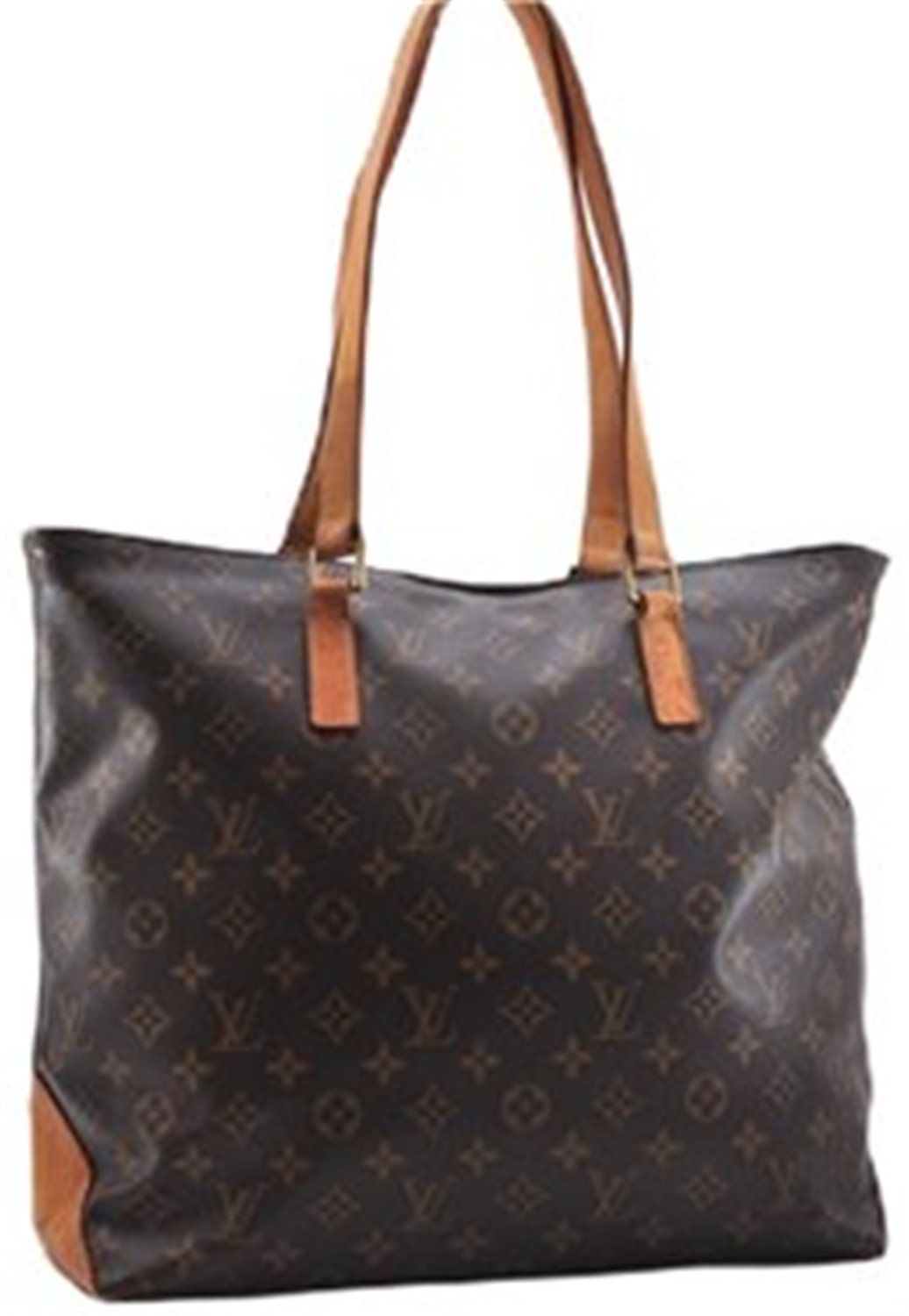 Auth Louis Vuitton Monogram Cabas Mezzo Shoulder Tote Bag M51151 LV Junk 0481F
