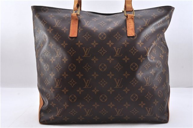 Auth Louis Vuitton Monogram Cabas Mezzo Shoulder Tote Bag M51151 LV Junk 0481F
