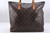 Auth Louis Vuitton Monogram Cabas Mezzo Shoulder Tote Bag M51151 LV Junk 0481F