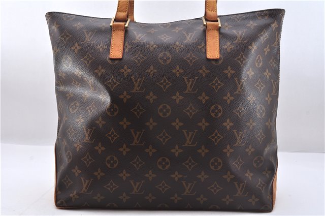 Auth Louis Vuitton Monogram Cabas Mezzo Shoulder Tote Bag M51151 LV Junk 0481F