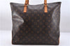 Auth Louis Vuitton Monogram Cabas Mezzo Shoulder Tote Bag M51151 LV Junk 0481F
