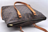 Auth Louis Vuitton Monogram Cabas Mezzo Shoulder Tote Bag M51151 LV Junk 0481F