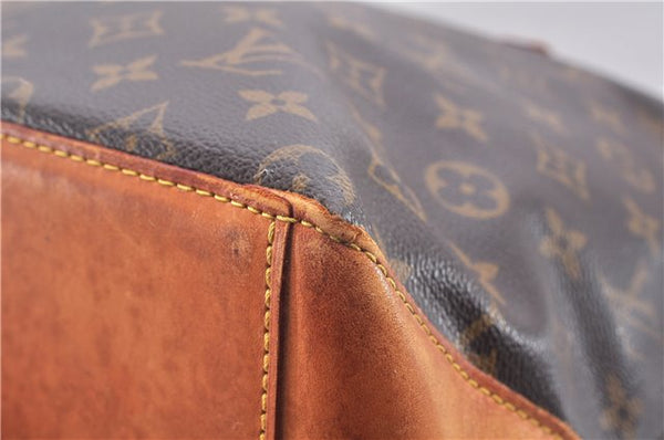 Auth Louis Vuitton Monogram Cabas Mezzo Shoulder Tote Bag M51151 LV Junk 0481F