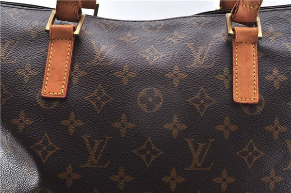 Auth Louis Vuitton Monogram Cabas Mezzo Shoulder Tote Bag M51151 LV Junk 0481F