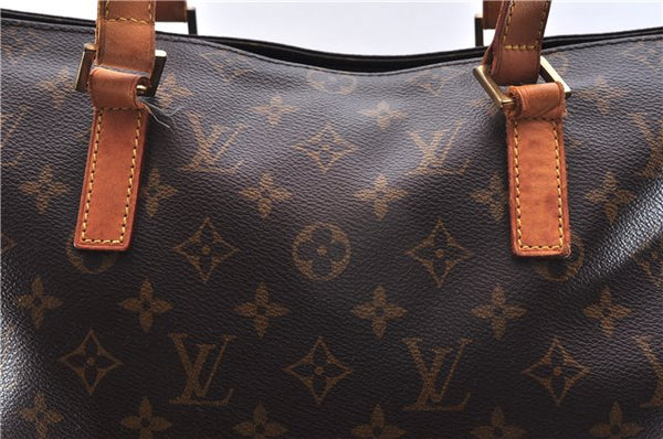 Auth Louis Vuitton Monogram Cabas Mezzo Shoulder Tote Bag M51151 LV Junk 0481F
