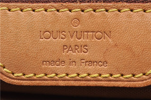 Auth Louis Vuitton Monogram Cabas Mezzo Shoulder Tote Bag M51151 LV Junk 0481F