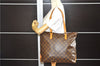 Auth Louis Vuitton Monogram Cabas Mezzo Shoulder Tote Bag M51151 LV Junk 0481F