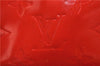 Authentic Louis Vuitton Vernis Reade PM Hand Bag Red M91088 LV 0483D