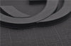 Authentic GUCCI Interlocking G Clutch Documents PC Case PVC Leather Black 0485E