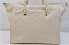 Auth Louis Vuitton Monogram Empreinte Lumineuse PM Tote Bag M93411 White 0488E