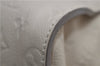 Auth Louis Vuitton Monogram Empreinte Lumineuse PM Tote Bag M93411 White 0488E