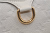 Auth Louis Vuitton Monogram Empreinte Lumineuse PM Tote Bag M93411 White 0488E