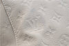 Auth Louis Vuitton Monogram Empreinte Lumineuse PM Tote Bag M93411 White 0488E
