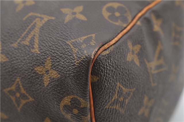 Authentic Louis Vuitton Monogram Speedy 25 Hand Bag M41528 LV Junk 0489D