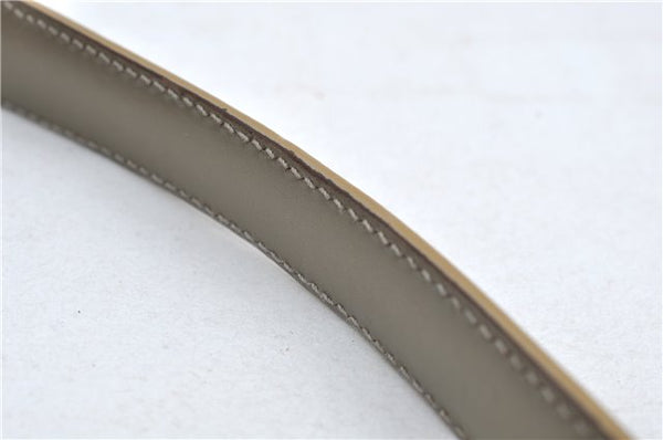 Authentic GUCCI Vintage Shoulder Bag Purse Nylon Leather Green  0489E