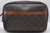 Auth Louis Vuitton Monogram Reporter PM Shoulder Cross Bag M45254 LV Junk 0490D