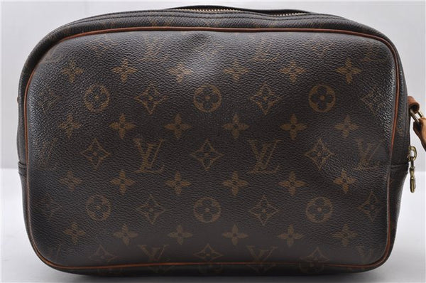 Auth Louis Vuitton Monogram Reporter PM Shoulder Cross Bag M45254 LV Junk 0490D