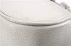 Authentic BURBERRY Vintage Leather Shoulder Hand Bag Purse White 0490E
