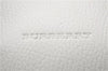 Authentic BURBERRY Vintage Leather Shoulder Hand Bag Purse White 0490E