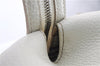 Authentic BURBERRY Vintage Leather Shoulder Hand Bag Purse White 0490E