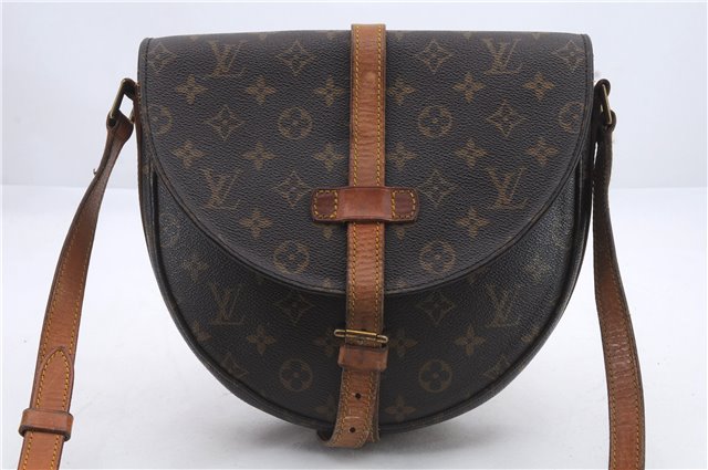 Auth Louis Vuitton Monogram Chantilly GM Shoulder Cross Body Bag M51232 LV 0491D