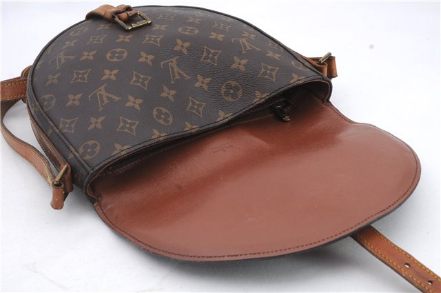 Auth Louis Vuitton Monogram Chantilly GM Shoulder Cross Body Bag M51232 LV 0491D