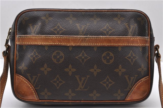 Auth Louis Vuitton Monogram Trocadero 23 Shoulder Cross Body Bag M51276 LV 0492D