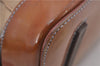 Authentic PRADA Leather Nappa Shoulder Hand Bag Purse Beige 0492E