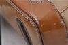 Authentic PRADA Leather Nappa Shoulder Hand Bag Purse Beige 0492E