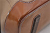 Authentic PRADA Leather Nappa Shoulder Hand Bag Purse Beige 0492E