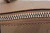Authentic PRADA Leather Nappa Shoulder Hand Bag Purse Beige 0492E