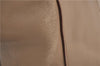 Authentic PRADA Leather Nappa Shoulder Hand Bag Purse Beige 0492E