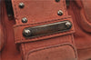 Authentic PRADA Suede Chain Shoulder Hand Bag Purse Pink 0493E