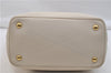 Auth Louis Vuitton Monogram Empreinte Citadine PM Tote Bag M40554 Ivory 0494E