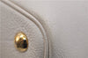 Auth Louis Vuitton Monogram Empreinte Citadine PM Tote Bag M40554 Ivory 0494E
