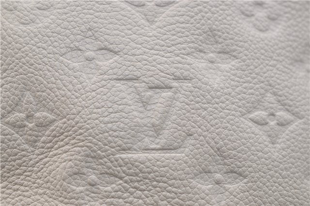 Auth Louis Vuitton Monogram Empreinte Citadine PM Tote Bag M40554 Ivory 0494E