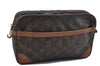 Authentic Louis Vuitton Monogram Compiegne 28 Clutch Hand Bag M51845 LV 0496D