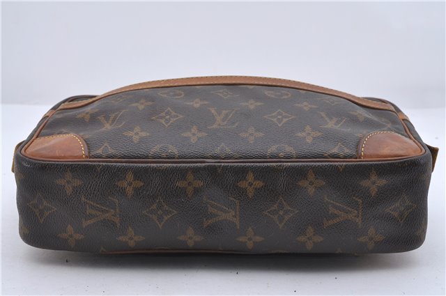 Authentic Louis Vuitton Monogram Compiegne 28 Clutch Hand Bag M51845 LV 0496D