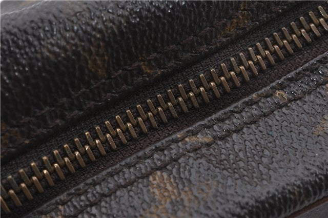 Authentic Louis Vuitton Monogram Compiegne 28 Clutch Hand Bag M51845 LV 0496D