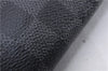 Auth Louis Vuitton Damier Graphite Pochette Jours GM N64437 Document Case 0501E