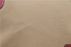 Authentic PRADA Canvas Leather Shoulder Hand Bag Beige Red 0502E