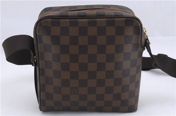 Authentic Louis Vuitton Damier Olav PM Shoulder Cross Body Bag N41442 LV 0503E