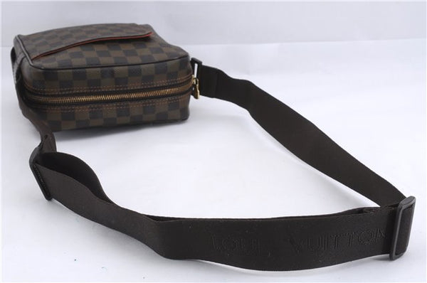 Authentic Louis Vuitton Damier Olav PM Shoulder Cross Body Bag N41442 LV 0503E