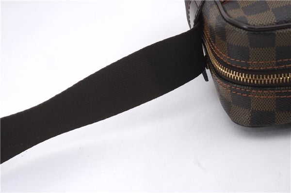 Authentic Louis Vuitton Damier Olav PM Shoulder Cross Body Bag N41442 LV 0503E