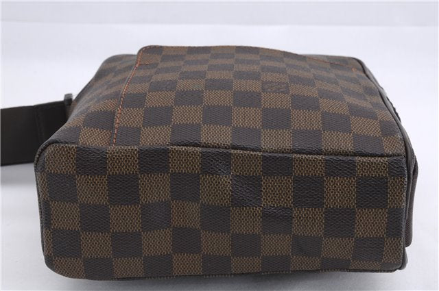 Authentic Louis Vuitton Damier Olav PM Shoulder Cross Body Bag N41442 LV 0503E