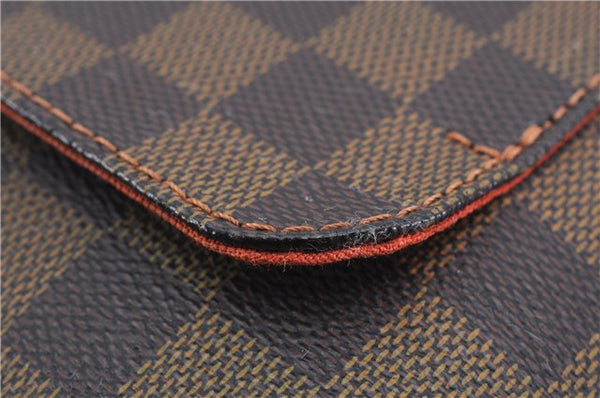 Authentic Louis Vuitton Damier Olav PM Shoulder Cross Body Bag N41442 LV 0503E