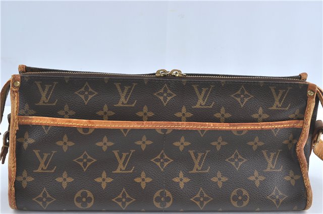 Auth Louis Vuitton Monogram Popincourt Long Shoulder Cross Bag M40008 LV 0504C