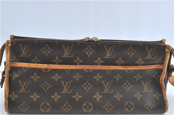 Auth Louis Vuitton Monogram Popincourt Long Shoulder Cross Bag M40008 LV 0504C