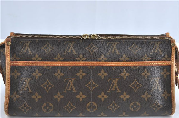 Auth Louis Vuitton Monogram Popincourt Long Shoulder Cross Bag M40008 LV 0504C