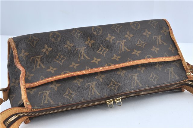 Auth Louis Vuitton Monogram Popincourt Long Shoulder Cross Bag M40008 LV 0504C